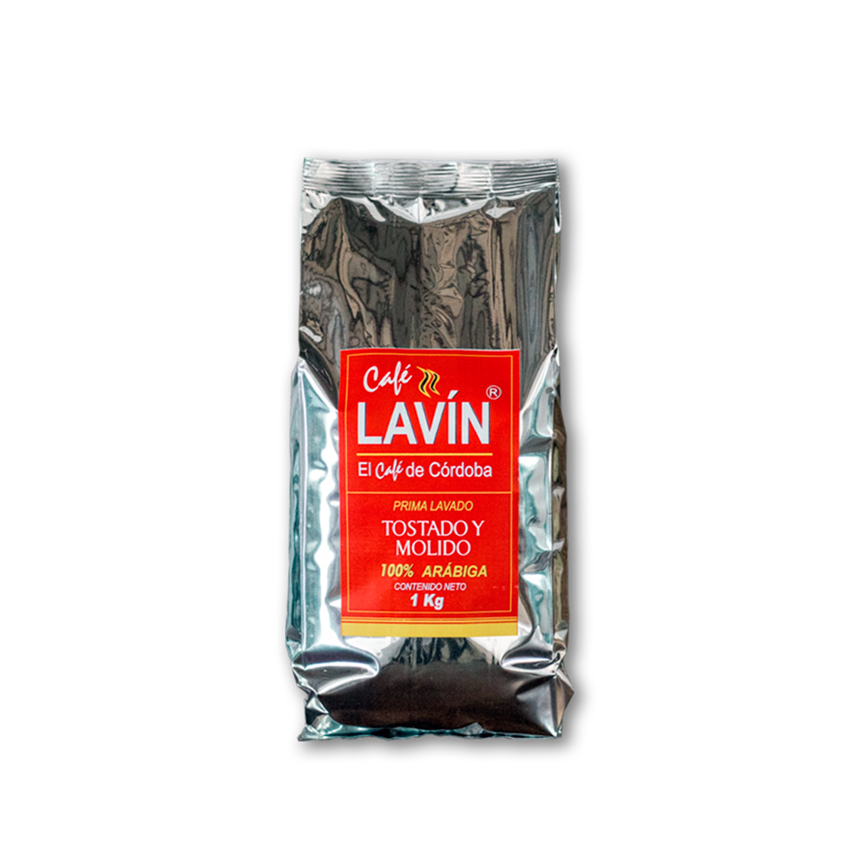 Café Lavín tostado y molido 1kg.